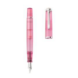 Pelikan Fountain Pen, EF Fine Point, Classic Demonstrator, Rose Quartz, M205 Limited Edition