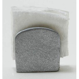 International Miniatures by Classics Dollhouse Miniature Silver Napkin Holder with Napkins