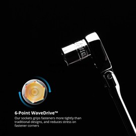 Capri Tools 13/16-Inch Deep Socket, 3/8-Inch Drive, 6-Point, SAE