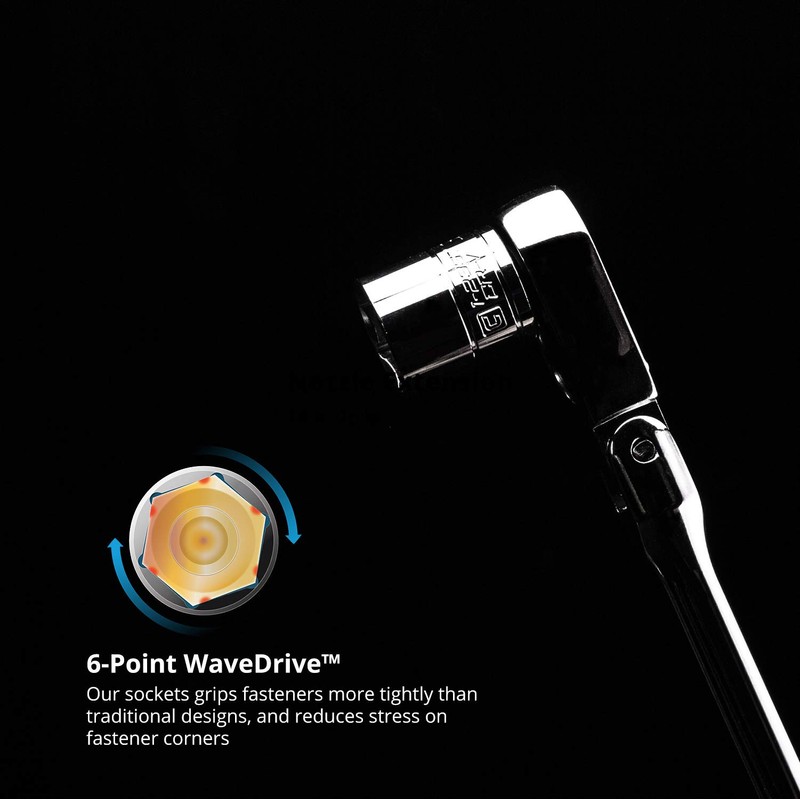 Capri Tools 13/16-Inch Deep Socket, 3/8-Inch Drive, 6-Point, SAE