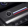 DIGIART INTERNATIONAL GREECE GREEK FLAG 3D EPOXY CAR EMBLEM SET