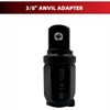 49-16-1668 INSIDER Box Ratchet 3/8'' Anvil Adapter With locking function