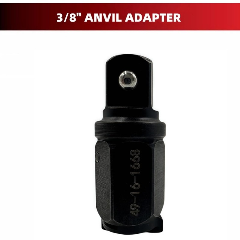 49-16-1668 INSIDER Box Ratchet 3/8'' Anvil Adapter With locking function