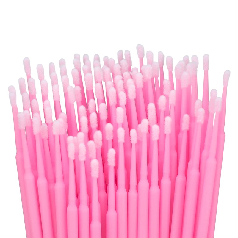 G2PLUS 500PCS Cotton Swabs, Disposable Micro Applicators Brush for Makeup