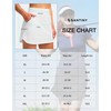 SANTINY Golf Skirts for Women 4 Pockets with Short High