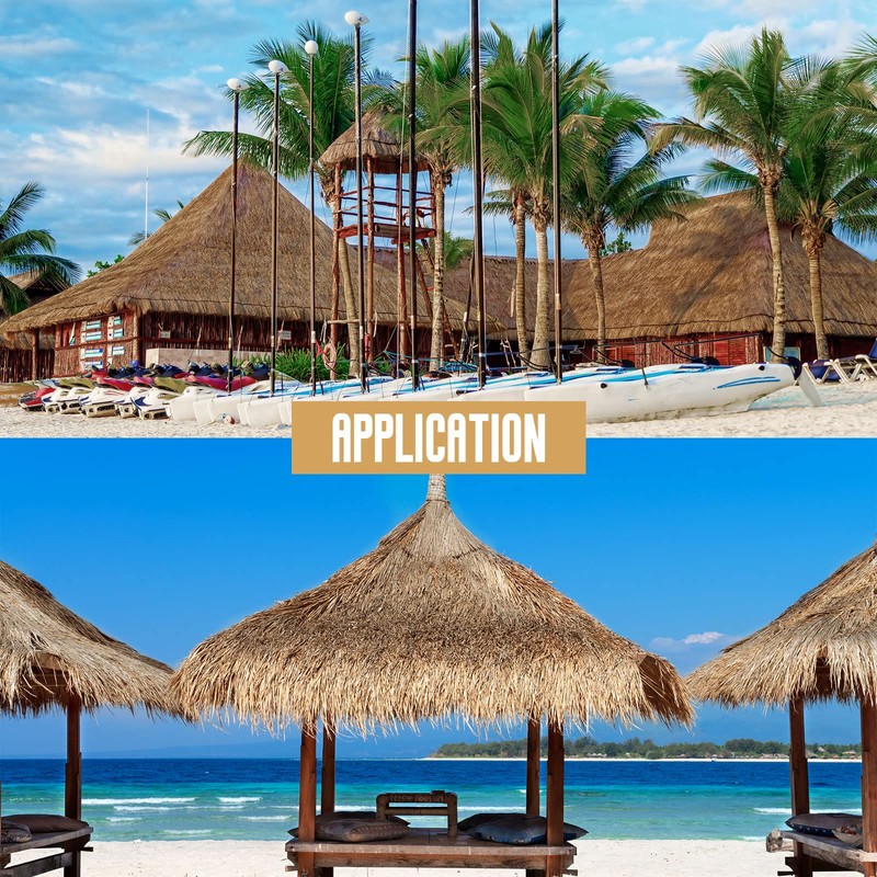 Mexican Tiki Hut Grass Skirting Roof Tiki Bar Grass Duck