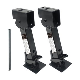 Pair of Trailer Stabilizer Jacks Telescoping RV Camper Accessories for Travel 450kg(1000 Lbs) Capacity Each, 11.5"-18"