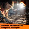 Retisee 2 Pcs 720 Lumens Magnetic Work Light USB Rechargeable