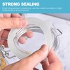 CoguZed 12 Pcs Rubber Seals for Glass Jars, Silicone Gasket