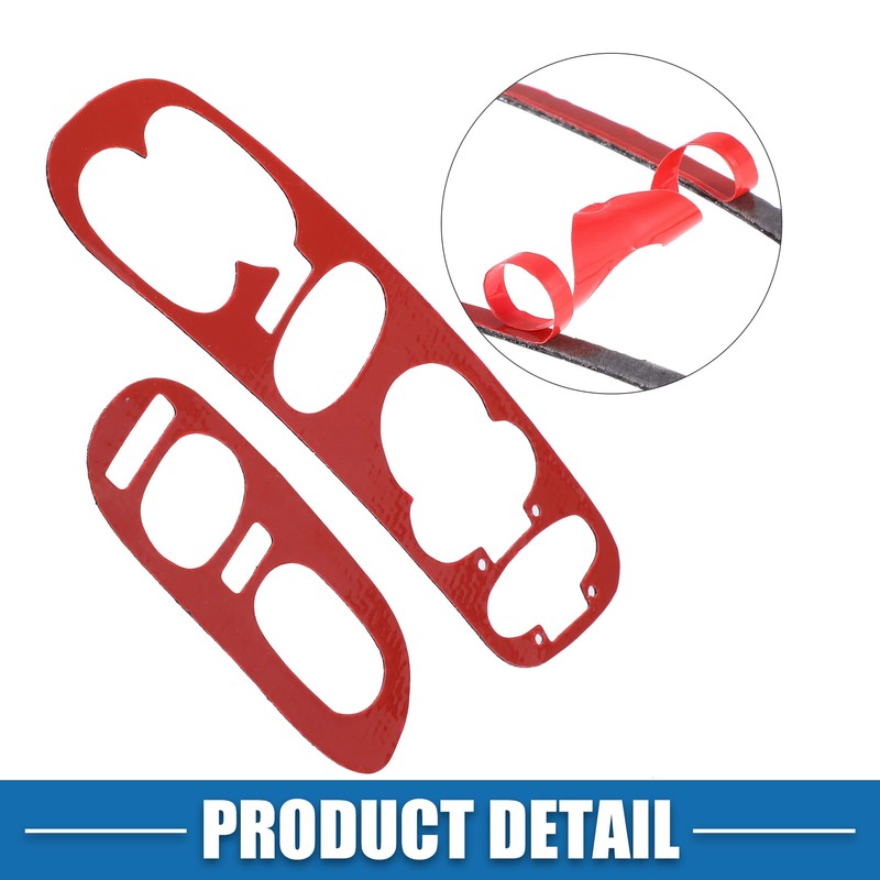 X AUTOHAUX Auto Window Lift Switch Cover Trim Interior Accessories