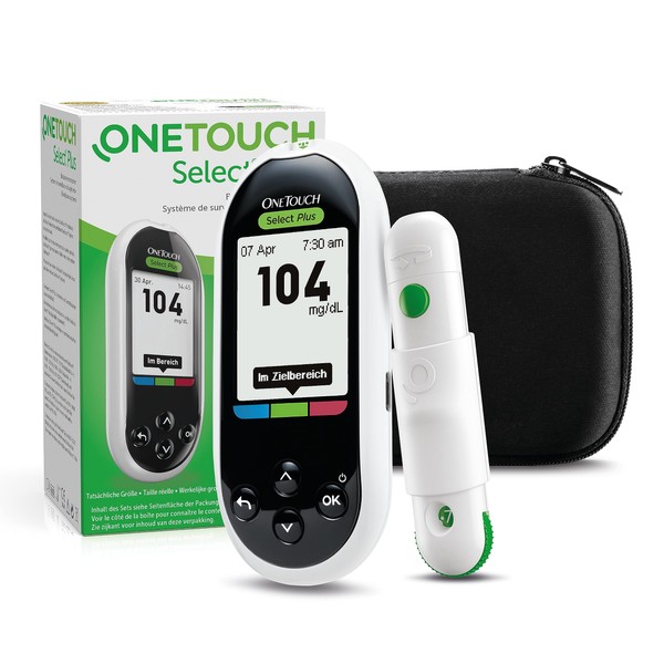 Onetouch Select Plus Blood Glucose Monitoring System mg/dL, Pack of 1