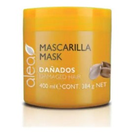Shampoo Salerm ALEA kit cabello dañado champu + mask en botella de 900mL por 2 packs