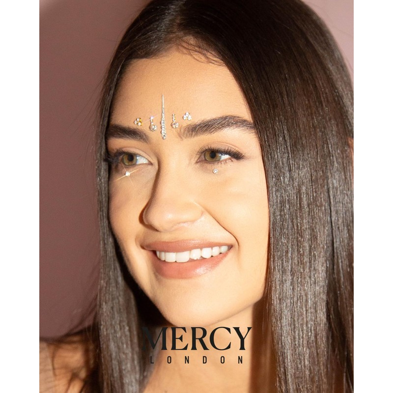 Tara Crystal Bindi by MERCY LONDON Crystal Indian Bindi Face