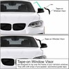Window Visor Fit H0nda Civic Coupe 2-Door 2016 2017 2018