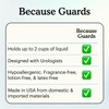 Because Premium Guards for Men - 20 Count Pack of