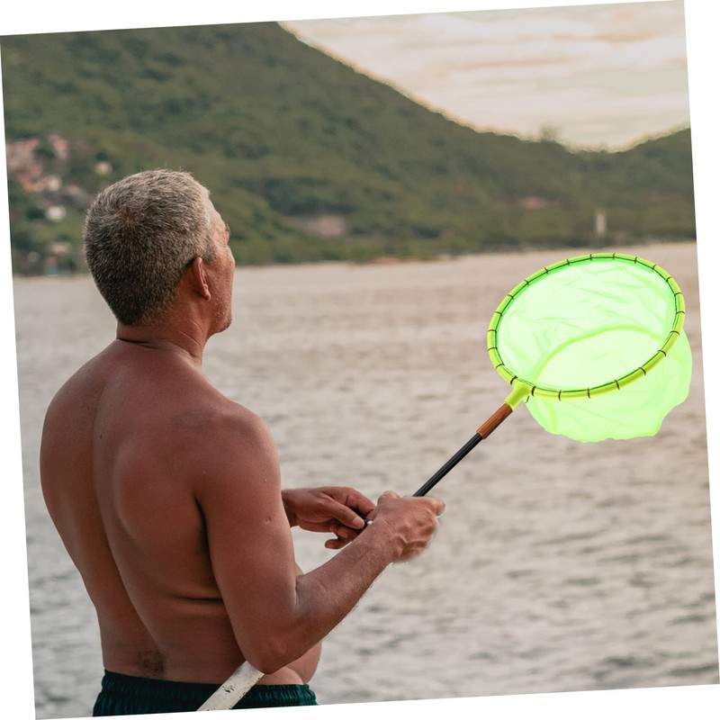 KOMBIUDA 1pc Fishing Net Mesh Fishing Accessory for Catching Fluorescent