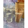 Coca-Cola Glass Bell Shaped 20 Ounce Glass Set Of 4