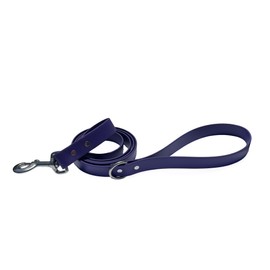 Odyssey Leash Co. BioThane Dog Leash 6ft, 1in Wide, Waterproof, 1,000lb Strength, Stainless Steel Hardware, Hand Assembled in The US (8 Colors) (Purple)