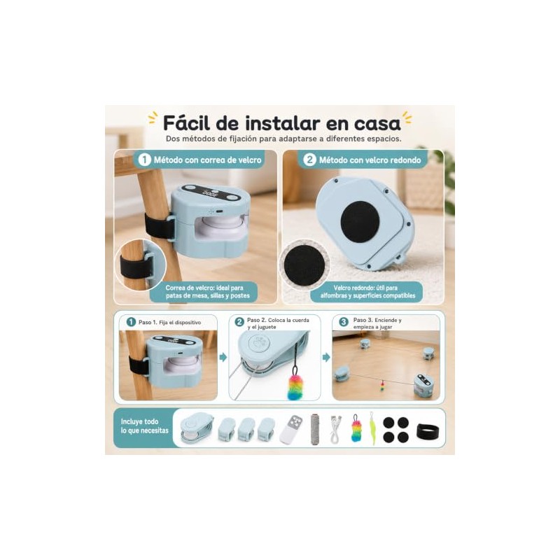 Juguetes para Gatos Interactivos,Cat Running Wheel Interactive Cat Toy con