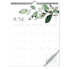 Aesthetic 2025-2026 Wall Calendar - Runs from June 2025 Until December 2026 - The Perfect Modern Greenery Calendar Planner for Easy Organizing