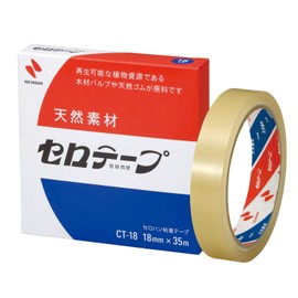 Nichiban Cellotape, Large Roll, Boxed, 0.7 inches (18 mm) x 114.8 ft (35 m) CT-18