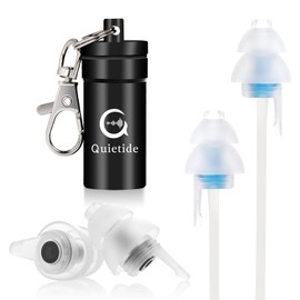 Quietide Q19-K Children's Earplugs, Airplane Earplugs, For Children (6 - 12 Years Old), Air Pressure Adjustment, Ear Plugs, Hearing Impairment Prevention, Earplugs for Airplanes, Trains, Study,