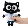 BANDAI Milo Black Cat Plush Toys - 20cm Doctor Milo