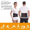 Back Support Belt Back Strap with Stabilising Rods for Pain