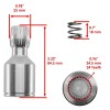 Caltric Rear Mid Drive Coupler for Arctic Cat Wildcat 1000