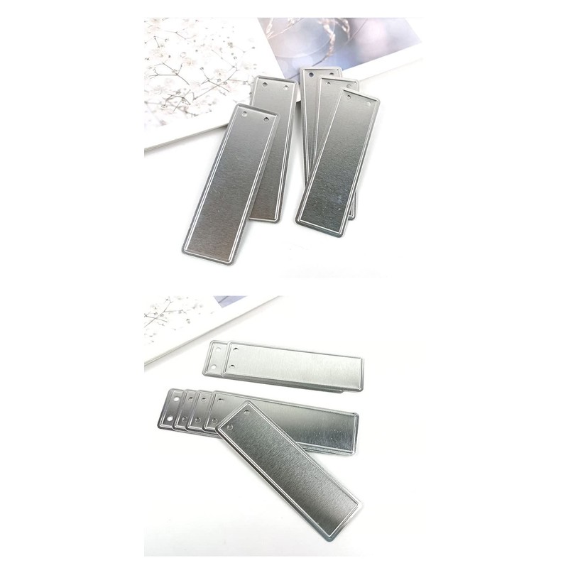 Aluminum Labels, 100 Pieces, Metal Plant Signs, Double Sided for