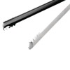 Olympia Gunmetal Ice Tongs in Black with Serrated Jaws Dishwasher