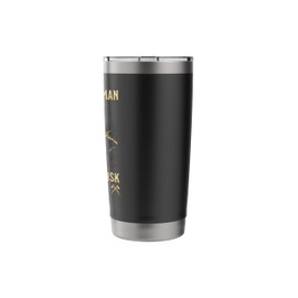Funny Nordic Lutefisk Fish Quote Stainless Steel Insulated Tumbler
