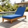 BayHomes Chaise Lounge Cushions Outdoor,Anti-Slip Silicone Particles Pool Lounge Chair