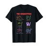 The Spookitties Vampurr Zompurr Spookitty Skelepurr Meowgic T-Shirt