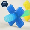 Itzy Ritzy Teensy Tube Teether; Textured Hollow Baby Teething Tube