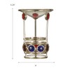 Dale Tiffany Candle Holder, Silver