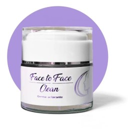 Crema Face To Face Clean Rostro, Quita Manchas, Acné, Paño. Mixta