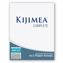 Kijimea Complete | 90+ Day Program with 2-Phase Concept | High Dose Gut Bacteria & 53 Bacterial Strains from the Intestinal Flora | Start with 150 Billion CFU per Day | Lactose-free & Gluten-Free