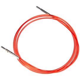 KnitPro K10635 Nadelseil Leuchtrot, 100cm Strickkabel, Nylon, Rot, 75 x 0.3 x 0.3 cm