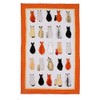 Ulster Weavers Cats In Waiting Linen Tea Towel