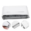Gatuida 1pc Double Sided Foil Rescuing Blanket Thermal Insulation Emergency