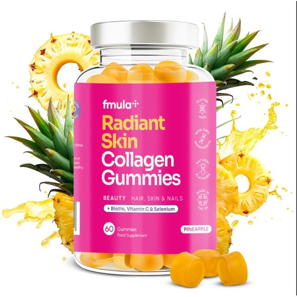 Radiant Skin Collagen Gummies | 60 Hydrolysed Collagen Peptide Gummy