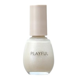 PLAYFUL Updated Nail Pun-25 Snow White (3.3 fl oz (10 ml)