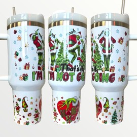 Blakes The Grinch 'That's It, I'm Not Going' 40oz Quencher Tumbler