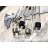 Bitray 5PCS Clear Cabinet Pulls 3.8-inch Hole Center Acrylic Pull