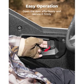 KEMIMOTO Inside Door Handle Assembly Compatible with Polaris General 1000/4 1000 /XP 1000 /XP 4 1000 2016-2025 UTV Inner Door Accessories 1 Piece, Replaces #7082216