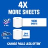 Scott 1000 Sheets Per Roll, 8 Toilet Paper Rolls, Bath