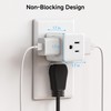 [UL Listed] Cable Matters 3-Pack 3 Outlet Wall Adapter (Grounded