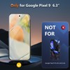 JEHOO [2 Pack] Pixel 9 Privacy Screen Protector Flexible TPU,