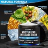 Menvils Crema Hidratante Facial Hombres Antienvejecimiento Antiarrugas Colágeno Retinol Vitamina